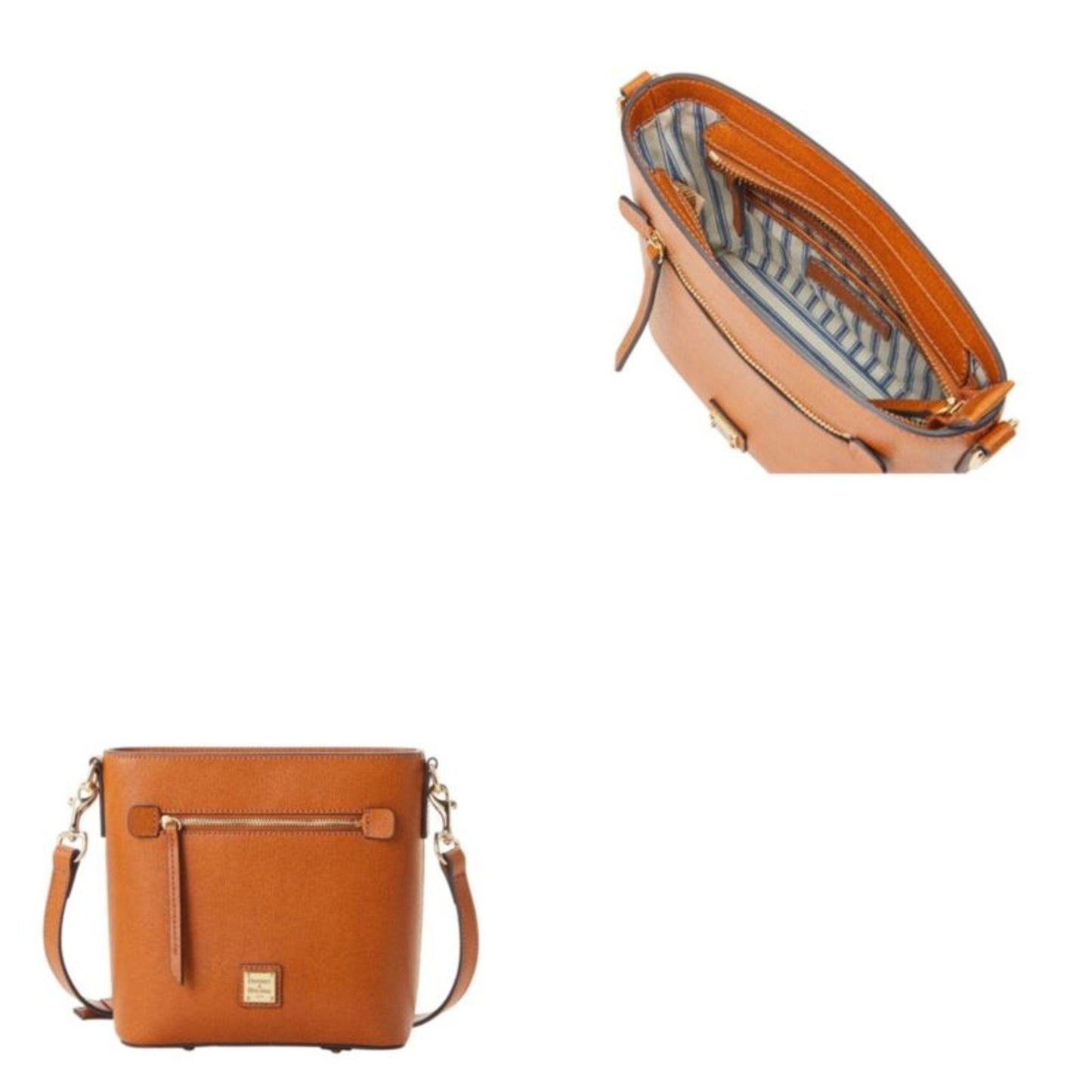 SAFFIANO SMALL ZIP CROSSBODY