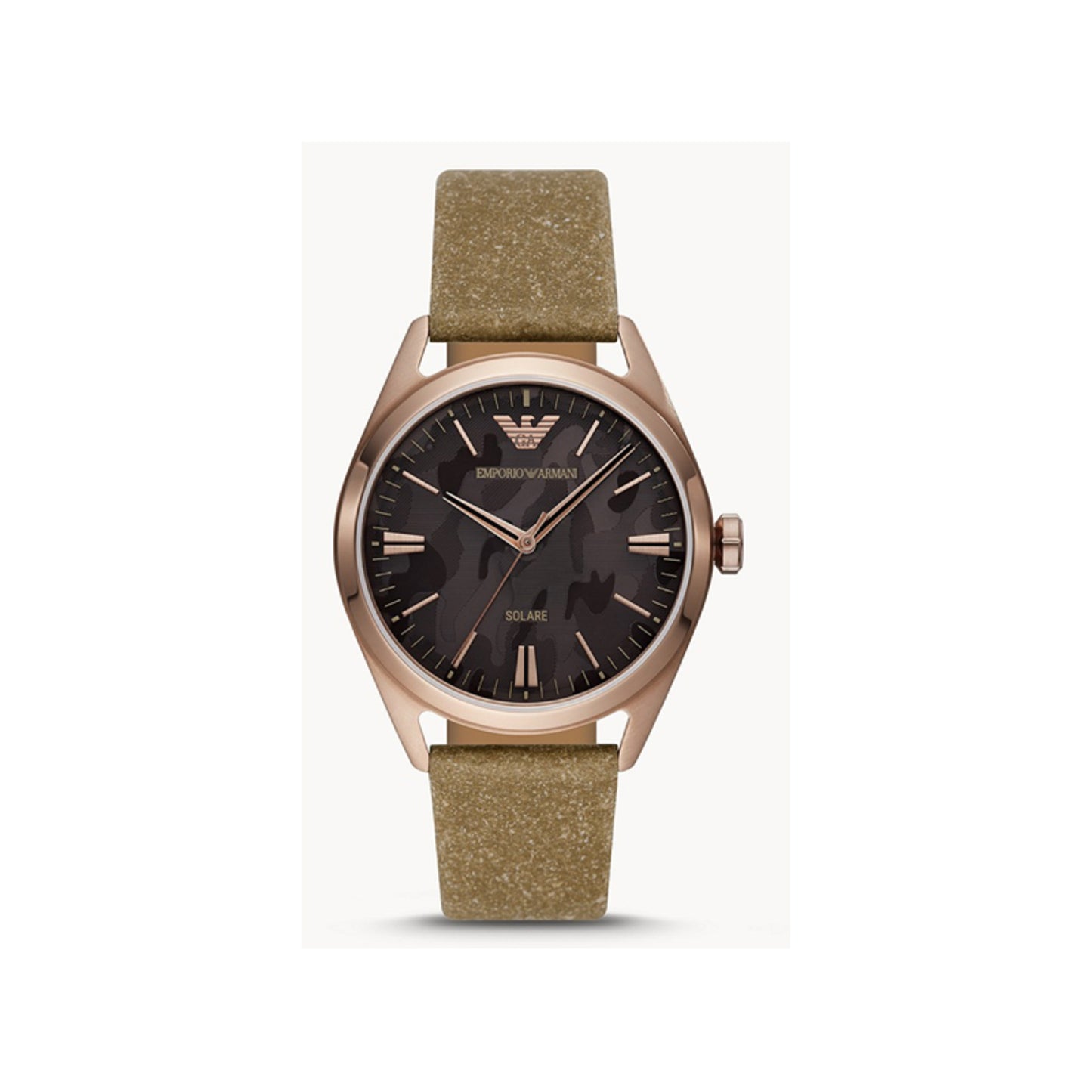 41MM MENS SOLAR-POWERED STRAP WATCH