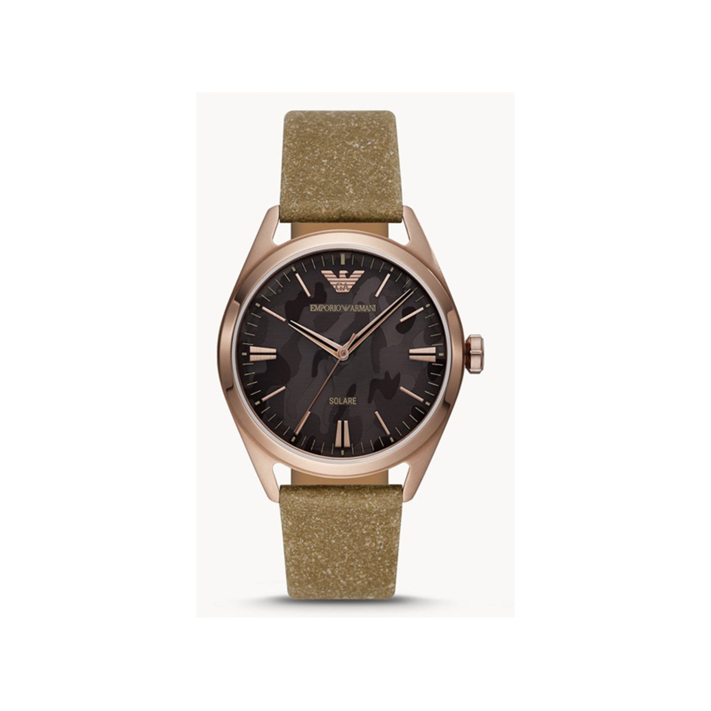 41MM MENS SOLAR-POWERED STRAP WATCH