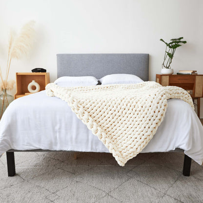 HUSH KNIT WEIGHTED BLANKET