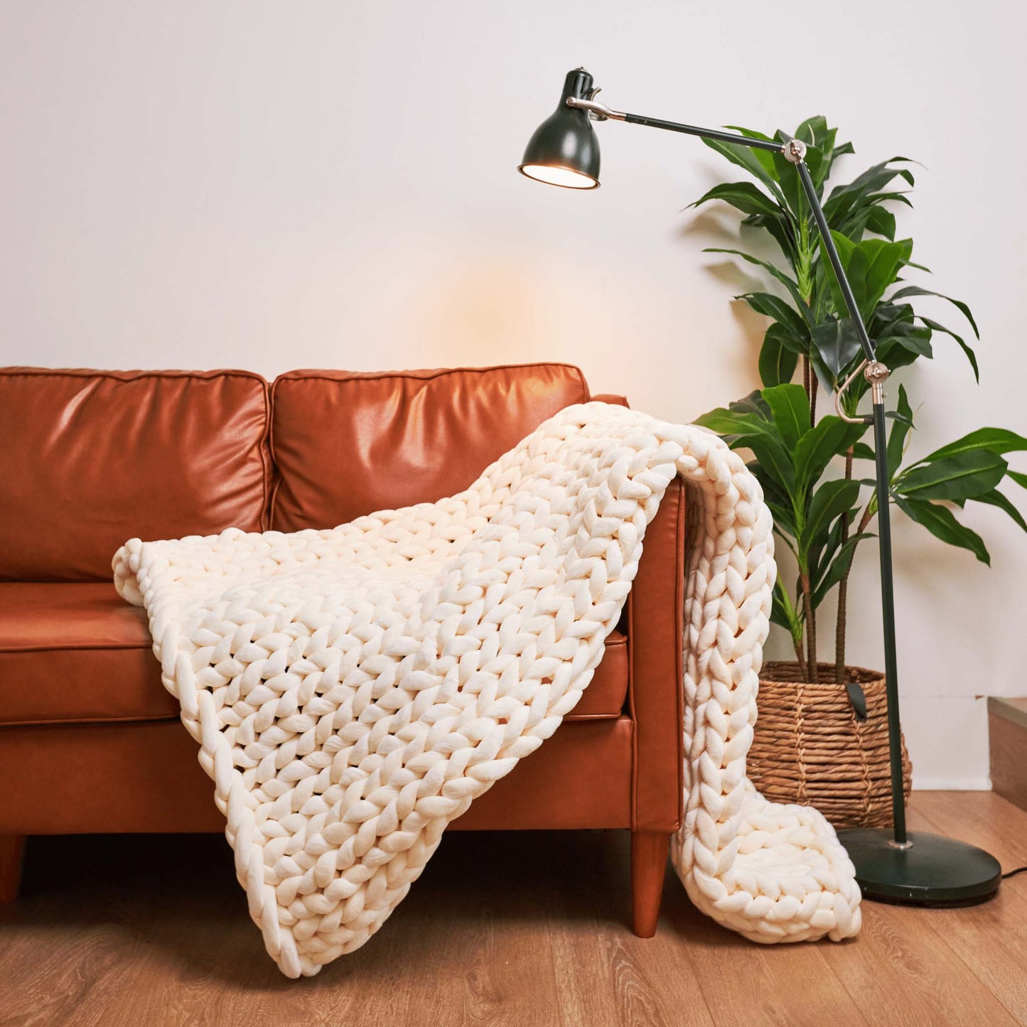 HUSH KNIT WEIGHTED BLANKET