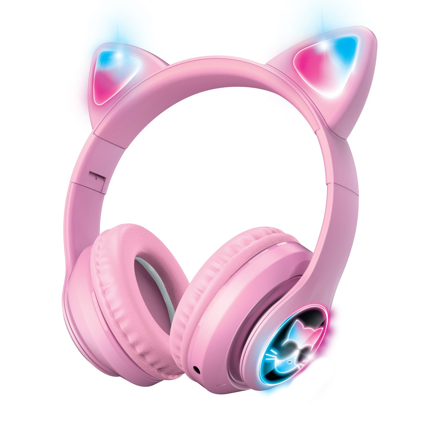 BROOKSTONE LED CAT EAR BLUETOOTH HEADPHONE
