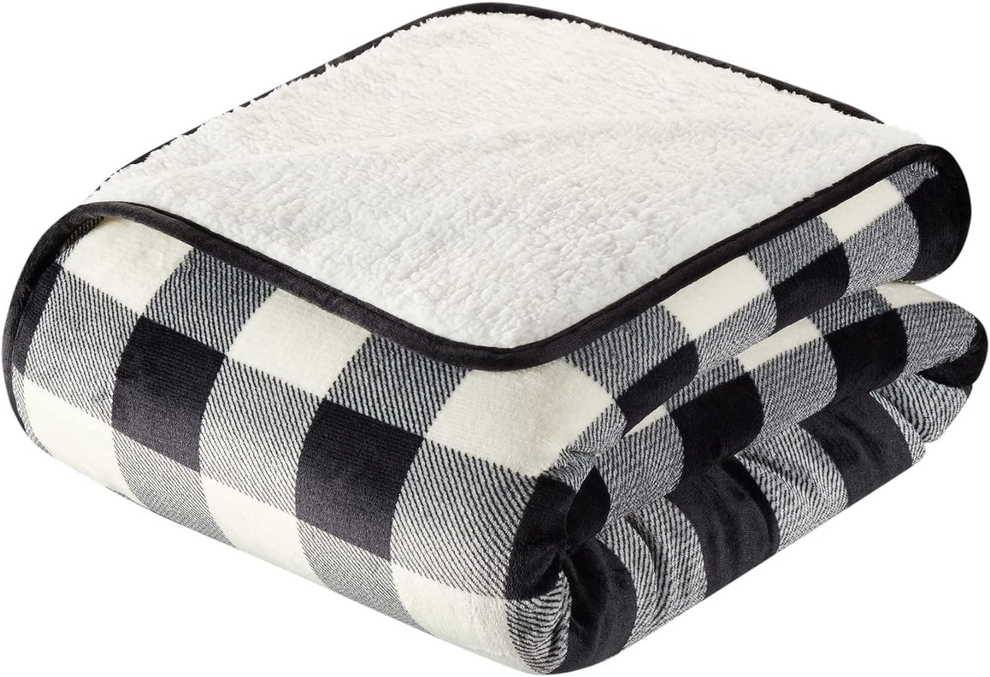 Vellux Printed Flannel with Sherpa Reverse Throw