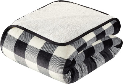 Vellux Printed Flannel with Sherpa Reverse Throw