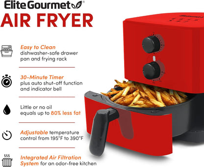 Elite Gourmet 1.1 Quart Air Fryer