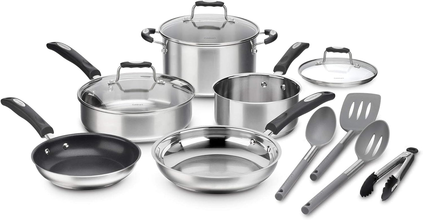 Cusinart Multiclad Pro Stainless Cookware 12 PC Collection