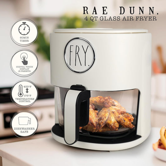 RAE DUNN 4QT. AIR FRYER