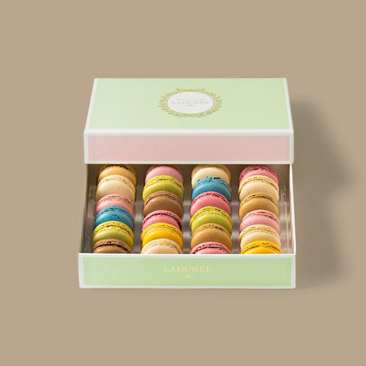Aquarelle - Box of 24 Macarons