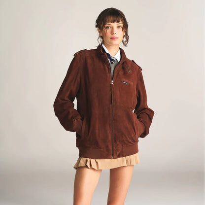 Soft Suede Iconic Oversized Jacket