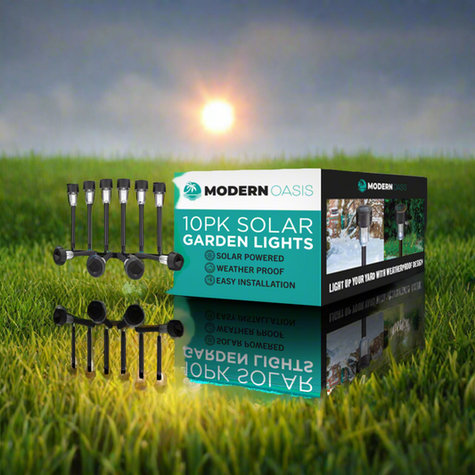 10PK SOLAR GARDEN LIGHTS