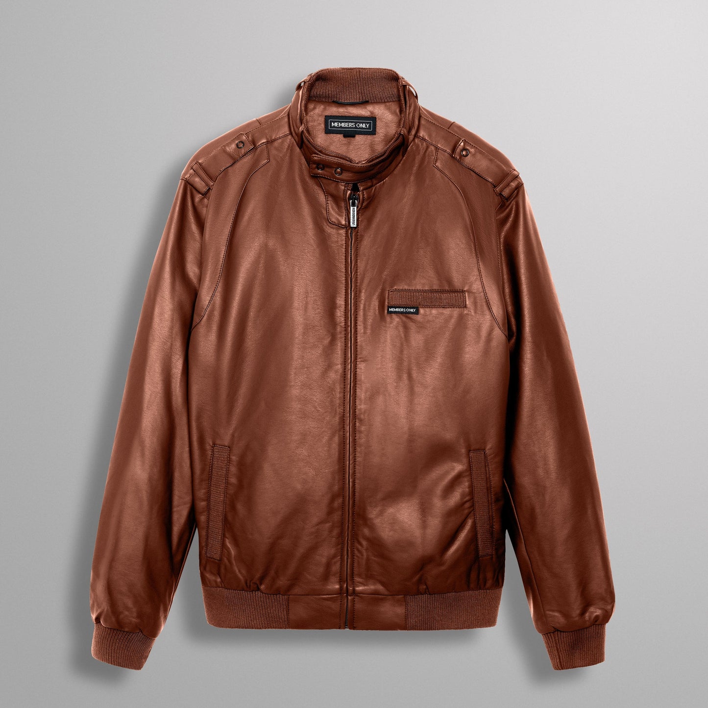 Faux Leather Iconic Racer Jacket
