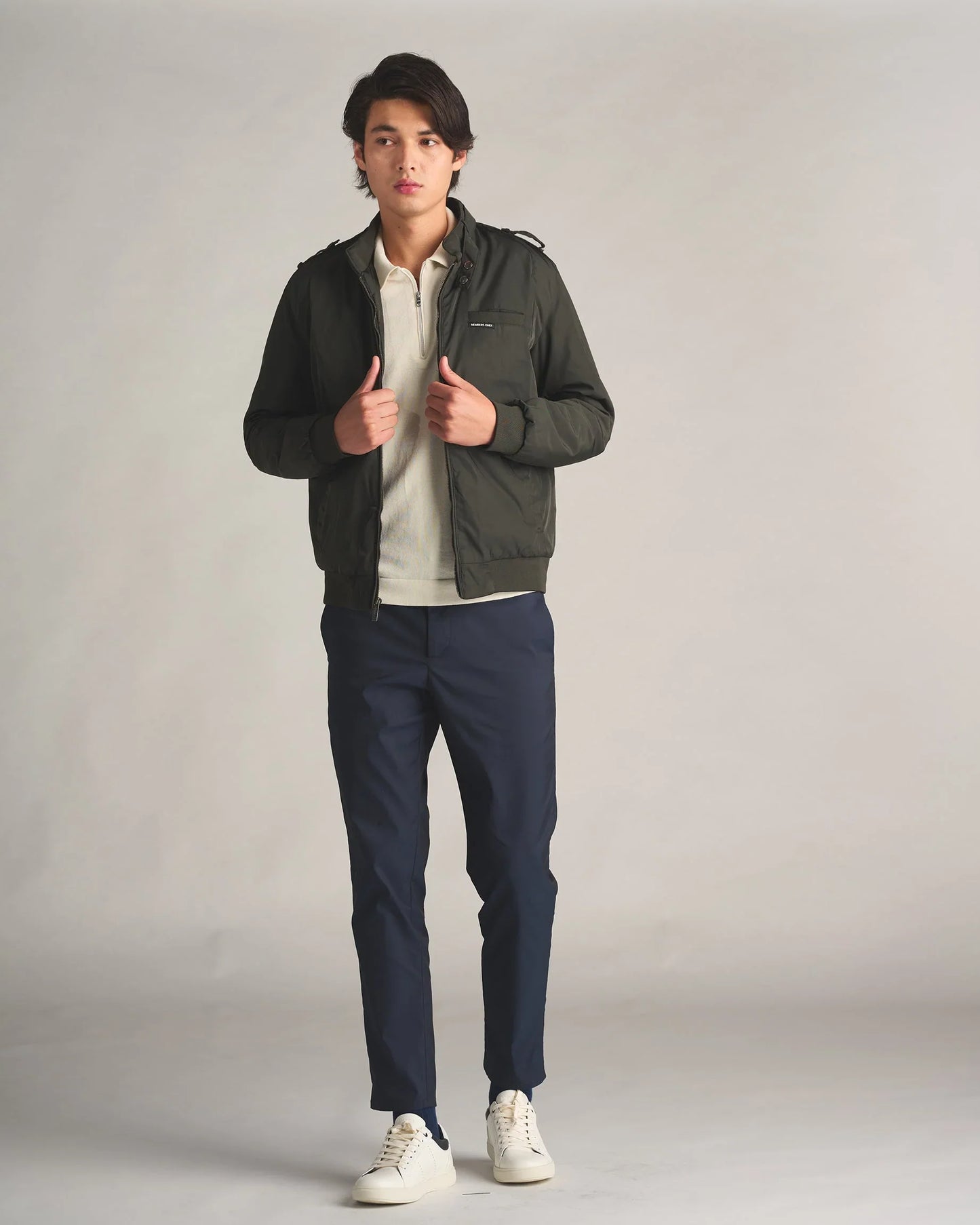 Heavy Iconic Racer Quilted Lining Jacket