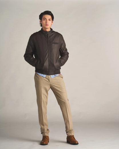 Faux Leather Iconic Racer Jacket