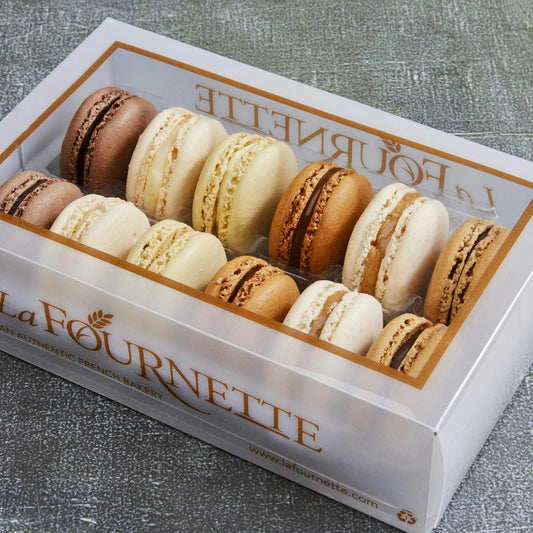 Café Collection Macarons from La Fournette - 12 Pack