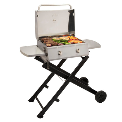 CUISINART CHEF'S STYLE ROLL-AWAY GAS GRILL