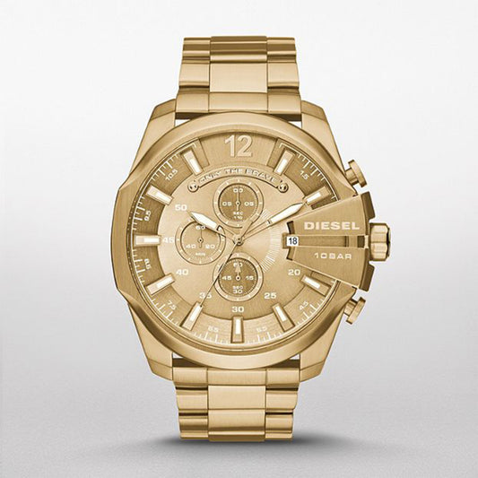 MEGA CHIEF CHRONOGRAPH STAINLESS STEEL WATCH