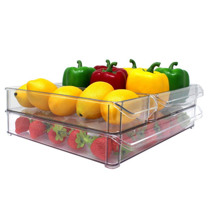3 PC FRIDGE STORAGE BIN SETS