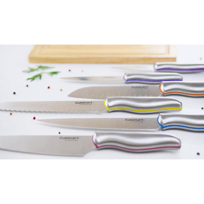 Cuisinart 12 PC Classic Cutlery Color Band Collection